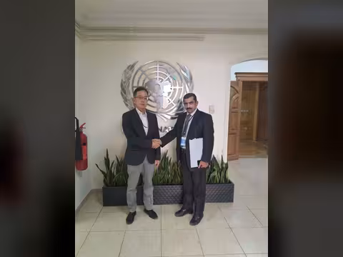رئيس الحزب الجمهوري يبحث مع مكتب المبعوث الأممي مستجدات السلام