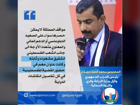 السعودية داعمة للقضية الفلسطينية دبلوماسياً ومالياً وإنسانياً
