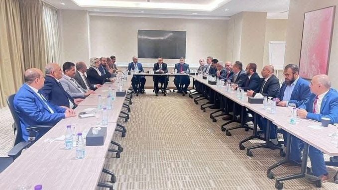 المجلس الأعلى للتكتل الوطني يبحث التعاون مع المعهد الديمقراطي
