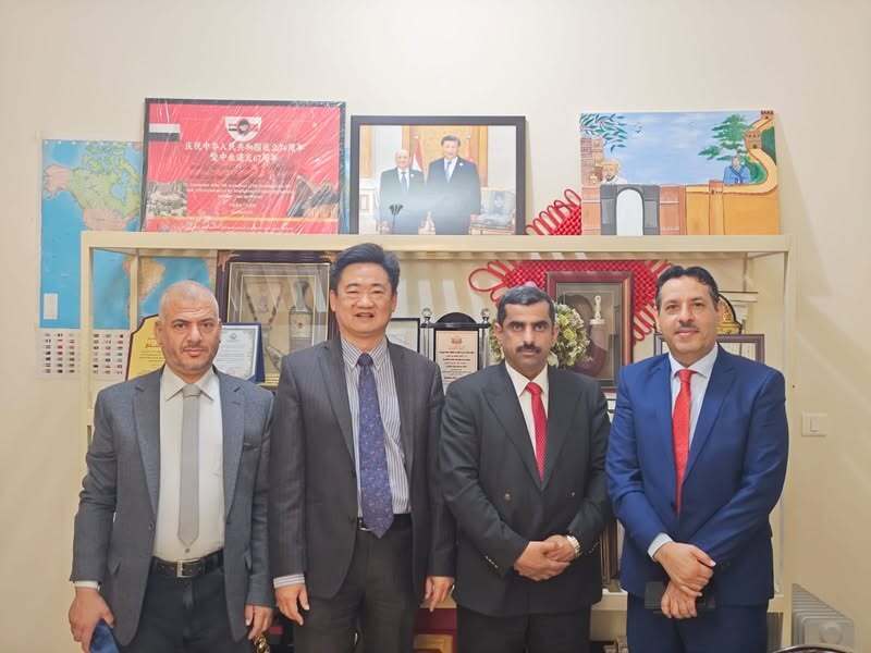 قيادة الحزب الجمهوري تزور السفارة الصينية وتبحث دعم الشرعية